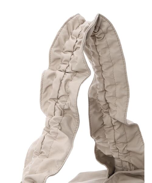 earth music&ecology（アースミュージックアンドエコロジー）の「ギャザーハンドルトートバッグ（トートバッグ・レディース・ブラック/ピンクベージュ/その他8・FREE）」の10枚目の写真