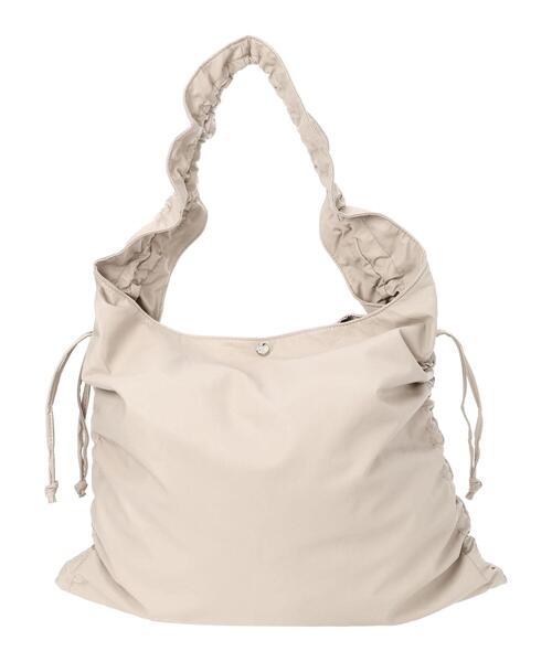 earth music&ecology（アースミュージックアンドエコロジー）の「ギャザーハンドルトートバッグ（トートバッグ・レディース・ブラック/ピンクベージュ/その他8・FREE）」の14枚目の写真