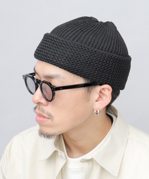 nonnative リネン レーヨン ニットキャップ 2色セット セール】編み替え 綿麻（コットンリネン） 2ロール ニット