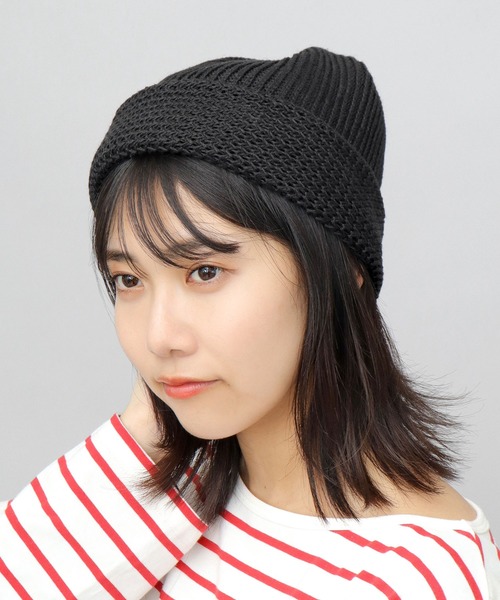 セール】編み替え 綿麻（コットンリネン） 2ロール ニットキャップ