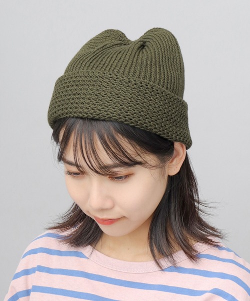 編み替え 綿麻（コットンリネン） 2ロール ニットキャップ