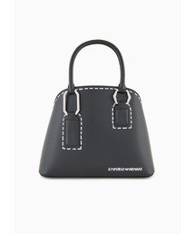 EMPORIO ARMANI | 【エンポリオ アルマーニ】台形ハンドバッグ オプアートプリント(ハンドバッグ)