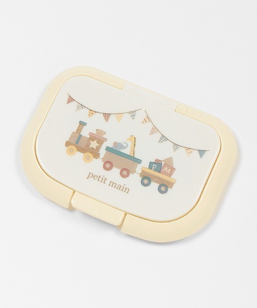 petit main(プティマイン)の「【抗菌】ウェットシート蓋(その他ベビー用品・キッズ・クリーム/ライトピンク/ライトグリーン・FREE)」の2枚目の写真