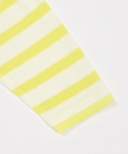 kladskap（クレードスコープ）の「ボーダー長袖ジップアップパーカ（パーカー・キッズ・ネイビー/イエロー・100cm/90cm/130cm/120cm/110cm/80ｃｍ）」の9枚目の写真