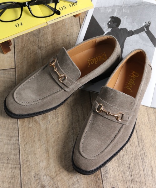 Dedes（デデス）の「Dedes/本革スエードビットローファー(6358)（ローファー・メンズ・ブラック/ブラウン/ダークブラウン/ネイビー/グレー/ベージュ・40/41/42/43/44）」の19枚目の写真