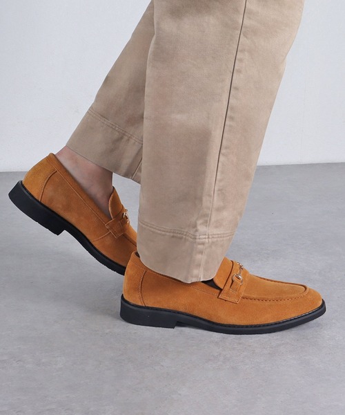 Dedes（デデス）の「Dedes/本革スエードビットローファー(6358)（ローファー・メンズ・ブラック/ブラウン/ダークブラウン/ネイビー/グレー/ベージュ・40/41/42/43/44）」の12枚目の写真