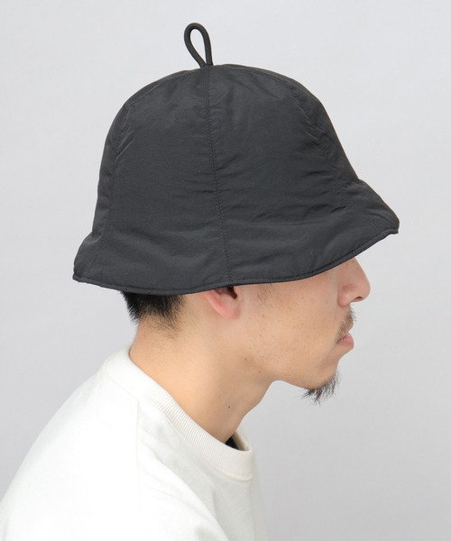 ReqHatter(レックハッター)の「シンサレート(Thinsulate)中綿入り ナイロン チューリップ型 サウナハット(ハット・メンズ・カーキ/オレンジ/グレー/ブルー/ブラック・FREE)」の17枚目の写真