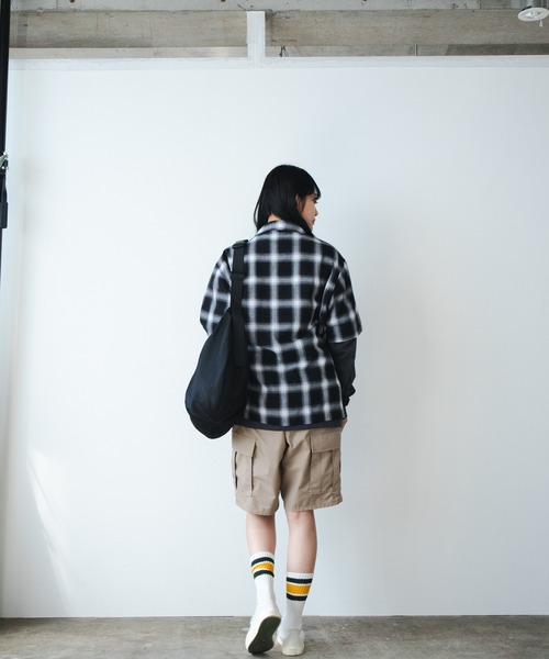 U.S. POLO ASSN.(ユーエスポロアッスン)の「U.S. POLO ASSN./ユーエスポロアッスン オープンカラーショートスリーブシャツ(シャツ/ブラウス・メンズ・ネイビー/インディゴブルー/ブラック×ホワイト/ブラック×ブルー・LL/S/M/L)」の15枚目の写真