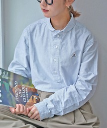 【UNISEX】【GEVACO / ゲバコ】オックスショールカラープルオーバーシャツ長袖