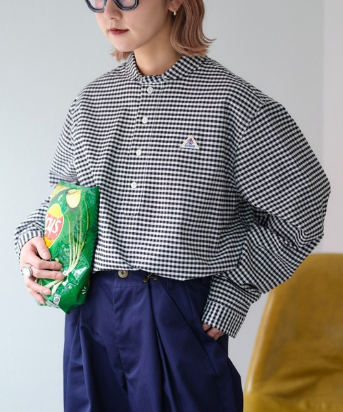 完売品　タグ付【GEVACOゲバコ】オックスオーバーショールカラーシャツ　グレー GEVACO（ゲバコ）の「UNISEXGEVACO ⁄ ゲバコオックスショール