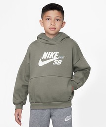 NIKE SB | NIKE SB/ナイキエスビー キッズ パーカー LOGO NSW FLC PO HOOD SB FD3154-053(パーカー)