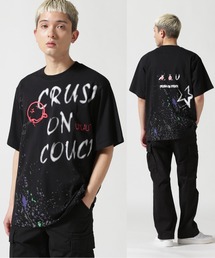 【WEB&DEPOT限定】UMLAUT/ウムラウト/タギング ペイントTEE