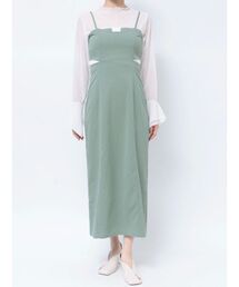 LAGUNAMOON | 【WEB限定】ショートトップス×ワンピースSET(ワンピース)