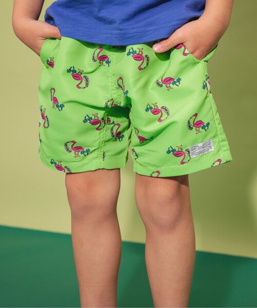 BREEZE（ブリーズ）の「【撥水加工】水陸両用総柄アクティブパンツ（その他パンツ・キッズ・アイボリー/カモフラージュ/チェック/レッド/ライム/ブルー/ネイビー/ベージュ・80/90/100/110/120/130/140）」の3枚目の写真