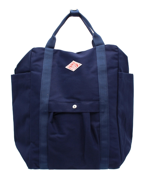 DANTON（ダントン）の「【DANTON×CIOPANIC TYPY】ダントン別注ユーティリティバッグ（バックパック/リュック・レディース・ブラック/ネイビー/キャメル/オリーブ/サンドベージュ/チャコールグレー/グレー・FREE）」の6枚目の写真
