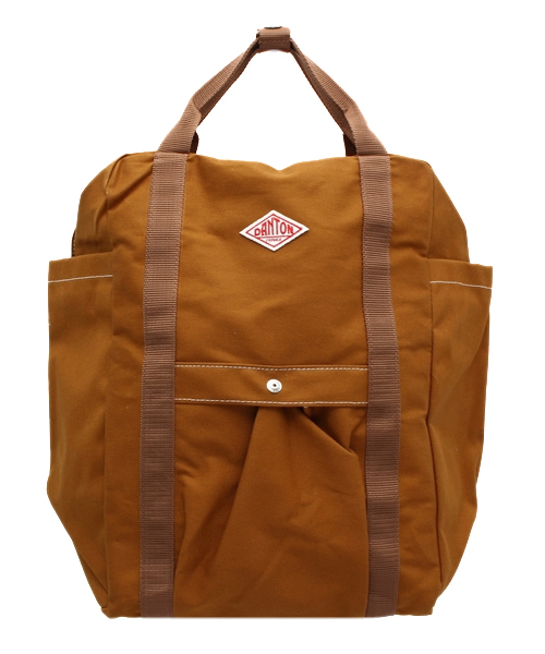DANTON（ダントン）の「【DANTON×CIOPANIC TYPY】ダントン別注ユーティリティバッグ（バックパック/リュック・レディース・ブラック/ネイビー/キャメル/オリーブ/サンドベージュ/チャコールグレー/グレー・FREE）」の7枚目の写真