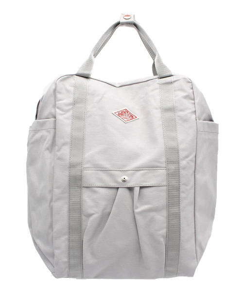 DANTON（ダントン）の「【DANTON×CIOPANIC TYPY】ダントン別注ユーティリティバッグ（バックパック/リュック・レディース・ブラック/ネイビー/キャメル/オリーブ/サンドベージュ/チャコールグレー/グレー・FREE）」の3枚目の写真