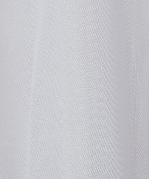 VENCEEXCHANGE(ヴァンスエクスチェンジ)の「チュール五分袖ショートプルオーバー(Tシャツ/カットソー・レディース・オフホワイト/ブラック/グレー・FREE)」の21枚目の写真