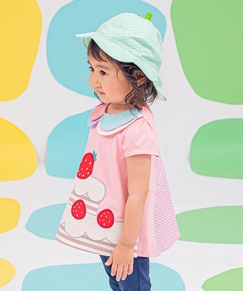 baby cheer（ベイビーチアー）の「ケーキTシャツ（Tシャツ/カットソー
