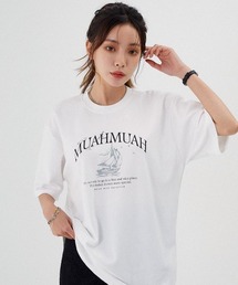 muahmuah([A[A)A'GEM/9 × .kom wmuah muah/[A[Ax SUMMER BOAT GRAPHIC HALF T-SHIRT/T}[{[g OtBbN TVc(TVc/Jbg\[)
