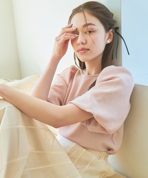 ［追加1］【WEB限定】フンワリパフスリーブブラウス　119296