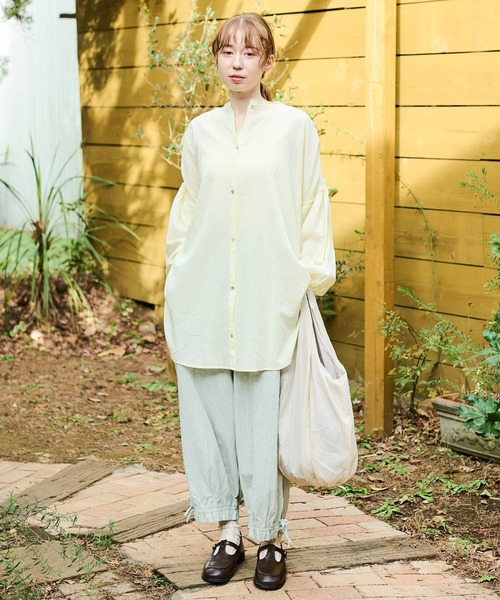 Crisp（クリスプ）の「チェックドロワーズパンツ（その他パンツ・レディース・グリーン/ベージュ・FREE）」の11枚目の写真