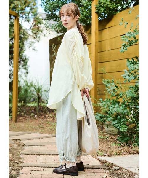 Crisp（クリスプ）の「チェックドロワーズパンツ（その他パンツ・レディース・グリーン/ベージュ・FREE）」の13枚目の写真