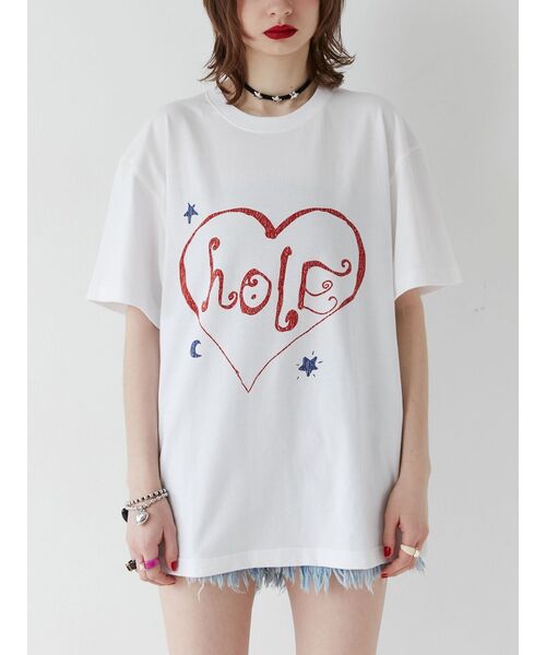 HOLEグラフィックBIGTシャツ【コラボ】（Tシャツ/カットソー