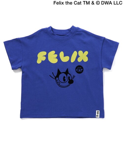 BREEZE(ブリーズ)の「【フィリックス・ザ・キャット】バリエーションTシャツ(Tシャツ/カットソー・キッズ・チャコール/オレンジ/ブルー/オフホワイト・80/90/100/110/120/130/140)」の15枚目の写真