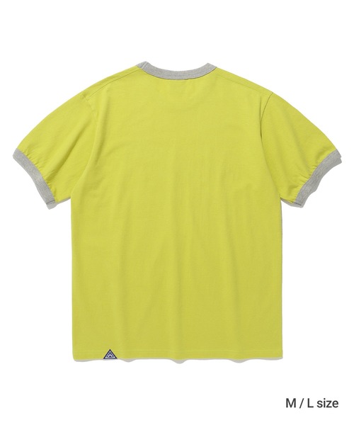 ISTKUNST（イストクンスト）の「A'GEM/9 × .kom 『ISTKUNST/イストクンスト』 STOP US TEE/ストップ アス Tシャツ（Tシャツ/カットソー・メンズ・ライトブルー/イエロー・S/L）」の12枚目の写真