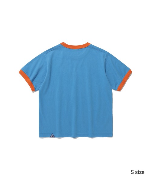 ISTKUNST（イストクンスト）の「A'GEM/9 × .kom 『ISTKUNST/イストクンスト』 STOP US TEE/ストップ アス Tシャツ（Tシャツ/カットソー・メンズ・ライトブルー/イエロー・S/L）」の17枚目の写真