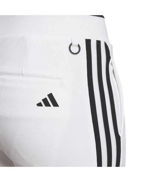 adidas（アディダス）の「アディダス adidas 3ストライプス ドライアンクルパンツ（その他パンツ・レディース・ブラック/ホワイト・M/L/XL）」の5枚目の写真