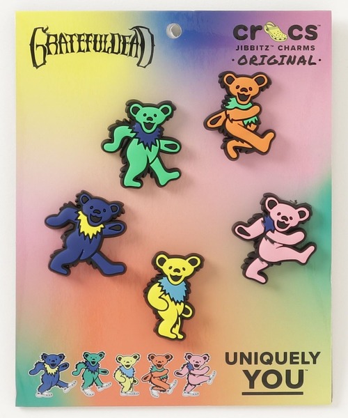 crocs grateful dead jibbitz