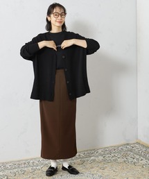 サラサラニットカーデ