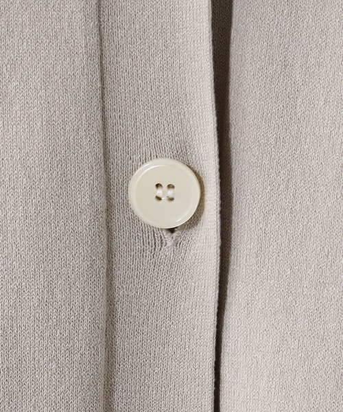 FOUND GOOD（ファウンドグッド）の「サラサラニットカーデ（カーディガン/ボレロ・レディース・ベージュ/グリーン系5/イエロー系5/ブルー系5/ブラック/ホワイト系5・S/M/L）」の18枚目の写真