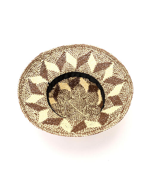 N.（N. Natural Beauty Basic）（エヌエヌナチュラルビューティーベーシック）の「柄編みハット（ハット・レディース・ブラウン・FREE）」の6枚目の写真