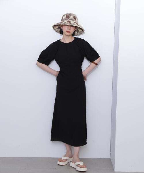 N.（N. Natural Beauty Basic）（エヌエヌナチュラルビューティーベーシック）の「柄編みハット（ハット・レディース・ブラウン・FREE）」の12枚目の写真