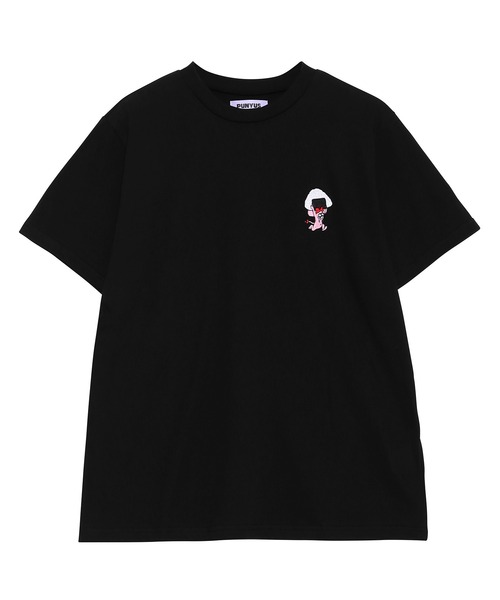 PUNYUS（プニュズ）の「ワンポイントＴシャツ（Tシャツ/カットソー・レディース・ホワイト/ブラック・1/2/3/4）」の15枚目の写真