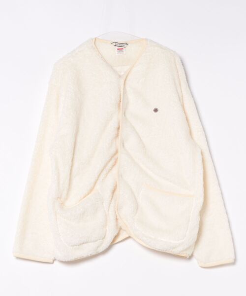 【セール】CARDIGAN/ROIAL(ロイアル)ワンポイントボアカーディガン（カーディガン/ボレロ）｜roial（ロイアル）カーディガン/ボレロ