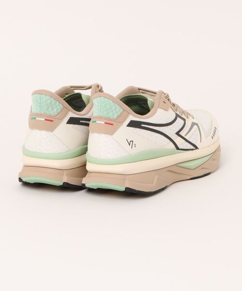 DIADORA(ディアドラ)の「DIADORA/ディアドラ/ATOMO V7000(スニーカー・メンズ・アイボリー/ブルー・43/42/41)」の3枚目の写真