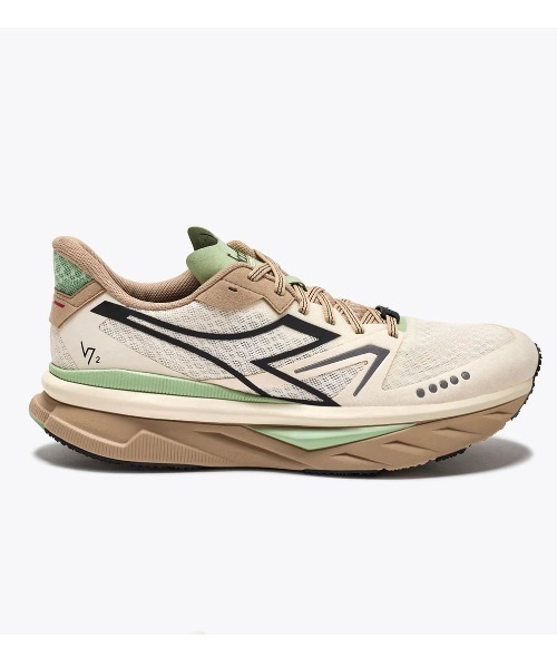 DIADORA(ディアドラ)の「DIADORA/ディアドラ/ATOMO V7000(スニーカー・メンズ・アイボリー/ブルー・43/42/41)」の2枚目の写真
