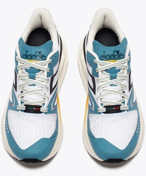 DIADORA(ディアドラ)の「DIADORA/ディアドラ/ATOMO V7000(スニーカー・メンズ・アイボリー/ブルー・43/42/41)」の8枚目の写真