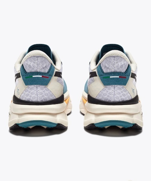 DIADORA(ディアドラ)の「DIADORA/ディアドラ/ATOMO V7000(スニーカー・メンズ・アイボリー/ブルー・43/42/41)」の10枚目の写真