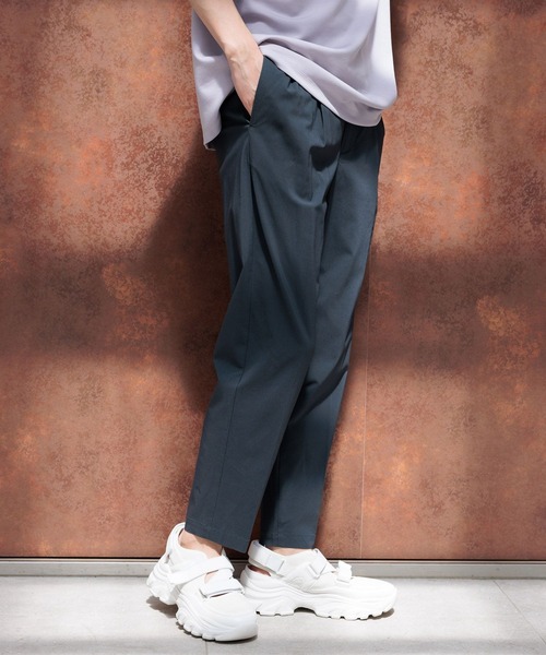 LAKOLE（ラコレ）の「【接触冷感】冷感FUNCTIONストレッチパンツ / 113989（その他パンツ・メンズ・ブラック/カーキ/ライトグレー/ダークブルー・MEDIUM/SMALL/X-LARGE/LARGE）」の4枚目の写真