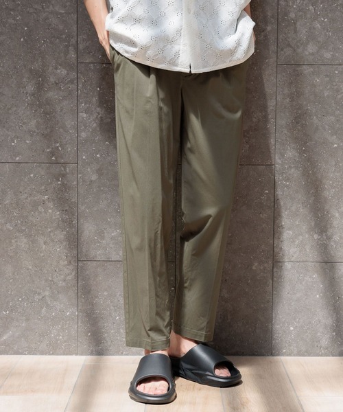 LAKOLE（ラコレ）の「【接触冷感】冷感FUNCTIONストレッチパンツ / 113989（その他パンツ・メンズ・ブラック/カーキ/ライトグレー/ダークブルー・MEDIUM/SMALL/X-LARGE/LARGE）」の3枚目の写真