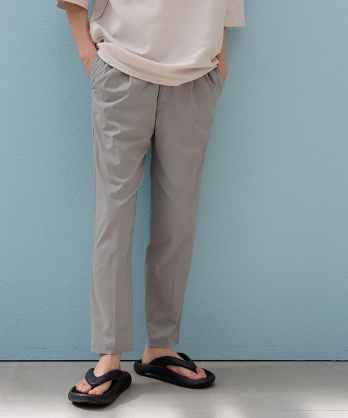 LAKOLE（ラコレ）の「【接触冷感】冷感FUNCTIONストレッチパンツ / 113989（その他パンツ・メンズ・ブラック/カーキ/ライトグレー/ダークブルー・MEDIUM/SMALL/X-LARGE/LARGE）」の2枚目の写真