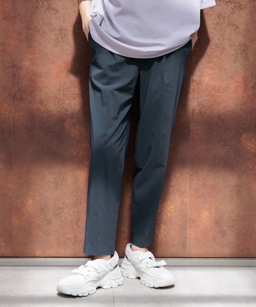 LAKOLE（ラコレ）の「【接触冷感】冷感FUNCTIONストレッチパンツ / 113989（その他パンツ・メンズ・ブラック/カーキ/ライトグレー/ダークブルー・MEDIUM/SMALL/X-LARGE/LARGE）」の9枚目の写真