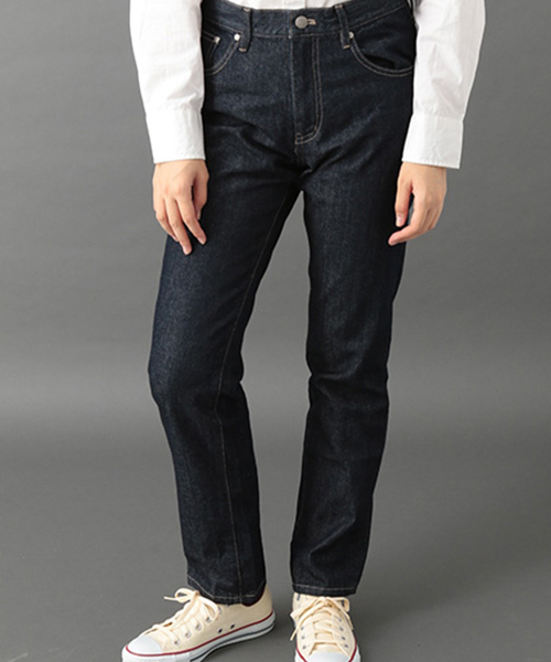 SEVENDAYS=SUNDAY（セブンデイズサンデイ）の「ＣＯＮＥ　ＤＥＮＩＭ　テーパードパンツ（その他パンツ・レディース・インディゴブルー/ライトインディゴブルー・MEDIUM/LARGE）」の2枚目の写真