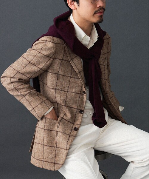 BEAMS F（ビームスエフ）の「MALLALIEUS ウール ウインドウペーン