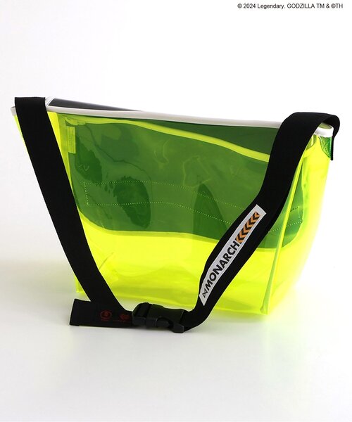 BREEZE(ブリーズ)の「【ゴジラxコング 新たなる帝国】PVC メッセンジャーBAG(メッセンジャーバッグ・キッズ・ライム・FREE)」の5枚目の写真